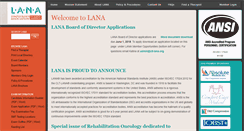 Desktop Screenshot of clt-lana.org